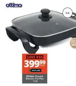 Checkers Ottimo Square Electric Fry Pan offer