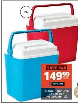 Checkers Alplas Polar Chill Cooler Box offer