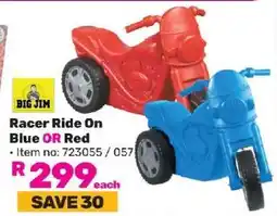 Game Racer Ride On Blue OR Red offer