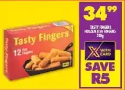 Shoprite Tasty fingers frozen fish fingers offer