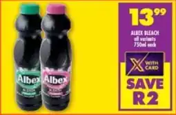 Shoprite Albex bleach all variants offer