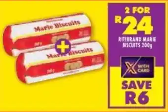 Shoprite Ritebrand marie biscuits offer