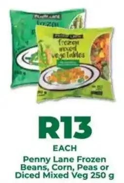 Food Lover's Market Penny Lane Frozen Beans, Corn, Peas or Diced Mixed Veg offer