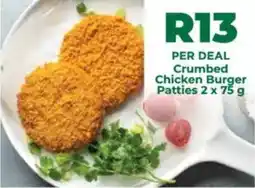 Food Lover's Market Crumbed Chicken Burger Patties offer