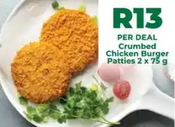 Food Lover's Market Crumbed Chicken Burger Patties offer