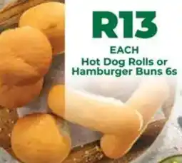 Hot Dog Rolls or Hamburger Buns