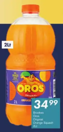 President Hyper Brookes Oros Original Orange Squash offer