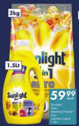 President Hyper Sunlight Auto Washing Powder/ Laundry Liquid offer