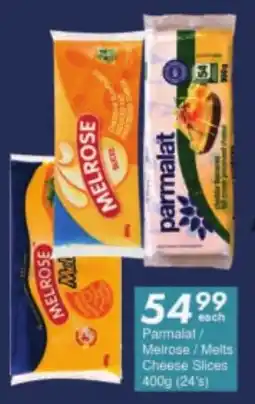 President Hyper Parmalat/ Melrose/ Melts Cheese Slices offer