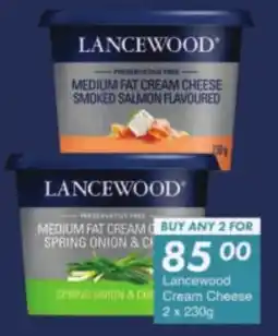 President Hyper Lancewood Cream Cheese offer