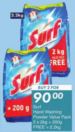 President Hyper Surf Hand Washing Powder Value Pack offer