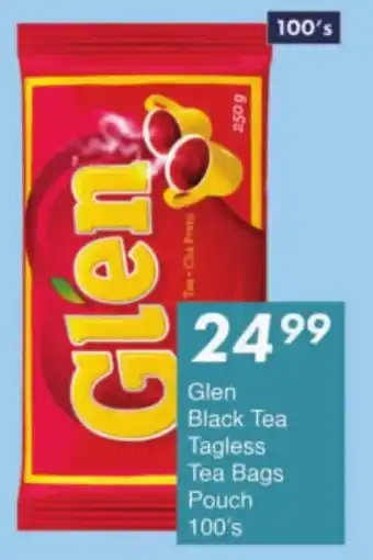 President Hyper Glen Black Tea Tagless Tea Bags Pouch offer