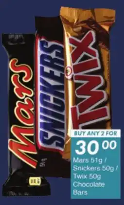 President Hyper Mars/ Snickers/ Twix Chocolate Bars offer