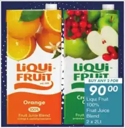 President Hyper Liqui Fruit 100% Fruit Juice Blend offer