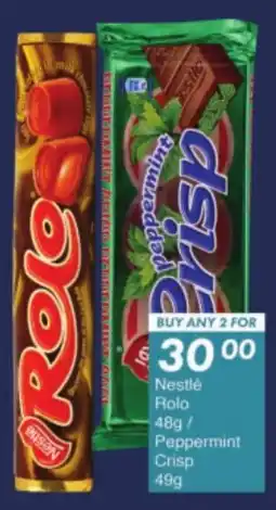 President Hyper Nestlé Rolo/ Peppermint Crisp offer