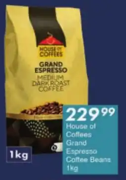 President Hyper House of Coffees Grand Espresso Coffee Beans offer