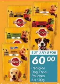 President Hyper Pedigree Dog Food Pouches offer