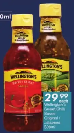 President Hyper Wellington's Sweet Chilli Sauce Original/ Jalapeno offer