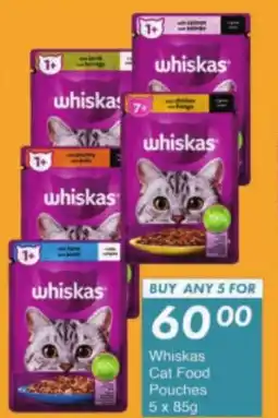 President Hyper Whiskas Cat Food Pouches offer