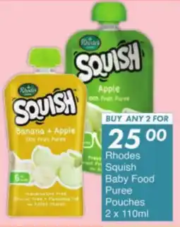 President Hyper Rhodes Squish Baby Food Puree Pouches offer
