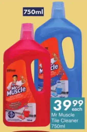 President Hyper Mr Muscle Tile Cleaner offer