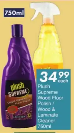 President Hyper Plush Supreme Wood Floor Polish/ Wood & Laminate Cleaner offer
