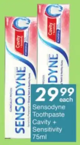 President Hyper Sensodyne Toothpaste Cavity+ Sensitivity offer