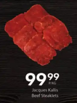 President Hyper Jacques Kallis Beef Steaklets offer