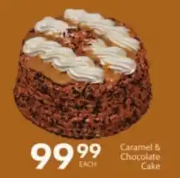 Caramel & Chocolate Cake