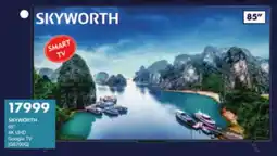 President Hyper SKYWORTH 85" 4K UHD Google TV offer