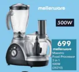 President Hyper Mellerware Maestro Food Processor 3 in 1 500W offer