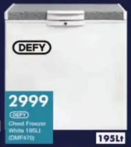 President Hyper Defy Chest Freezer White offer