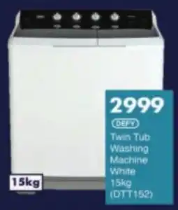 President Hyper DEFY Twin Tub Washing Machine offer