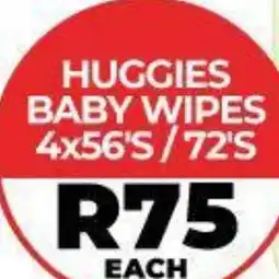 1UP Huggies baby wipes offer