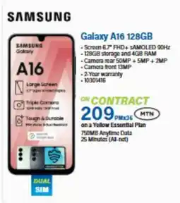 Incredible Connection SAMSUNG Galaxy A16 128GB offer