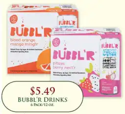 Econo Foods Bubbl'r Drinks offer