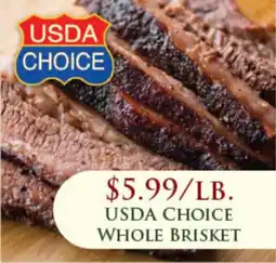 Usda choice whole brisket