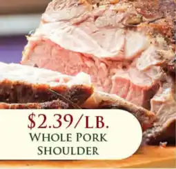 Whole pork shoulder