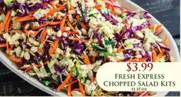 Econo Foods Fresh express chopped salad kits offer