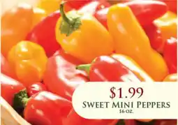 Econo Foods Sweet mini peppers offer
