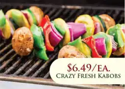 Econo Foods Crazy fresh kabobs offer