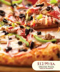 Econo Foods Deluxe Pizza offer