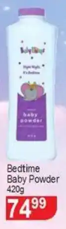 Dis-Chem Baby Things Bedtime Baby Powder offer