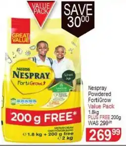 Dis-Chem Nestle Nespray Powdered FortiGrow offer