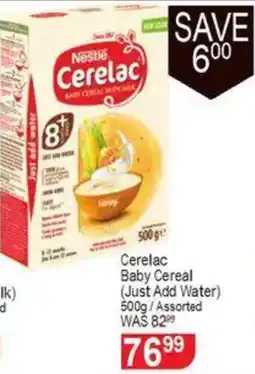 Dis-Chem Nestle Cerelac Baby Cereal offer