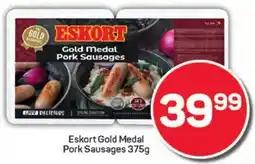 Pick n Pay Hypermarket Eskort Gold Medal Pork Sausages offer