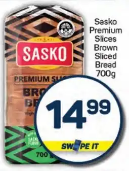 Pick n Pay Hypermarket Sasko Premium Slices Brown Bread offer