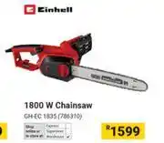 Builders Warehouse Einhell 1800W Chainsaw offer