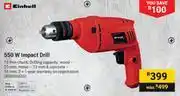 Builders Warehouse Einhell 550W Impact Drill offer
