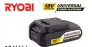 Builders Warehouse Ryobi 18V Li-Ion 2000 Ah Battery Pack offer